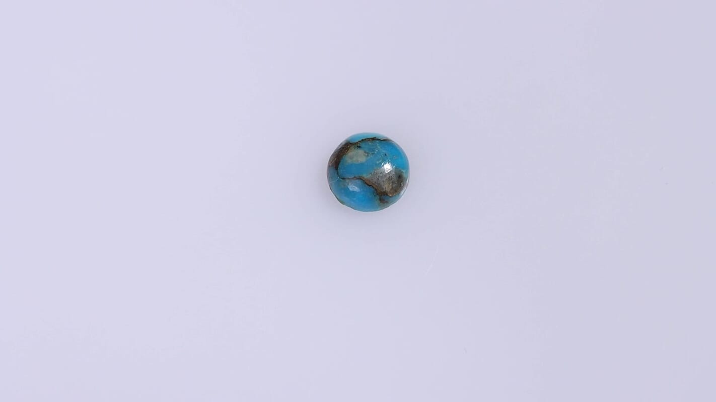 AA Blue Turquoise (Rnd 7 mm) 1.14 ctw