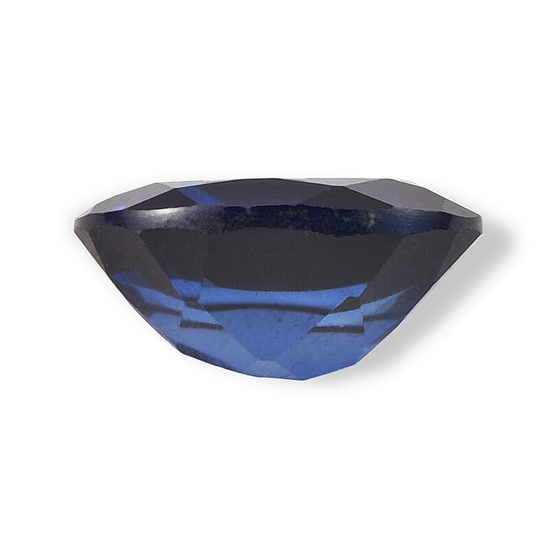 Lab Created Blue Sapphire Set of 4 (Ovl 6x4 mm) 2.28 ctw