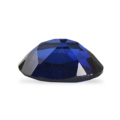 Lab Created Blue Sapphire Set of 4 (Ovl 6x4 mm) 2.28 ctw