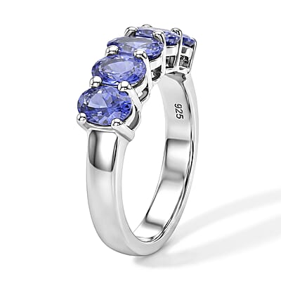 Tanzanite 2.00 ctw Ring in Sterling Silver (Size 7.0)