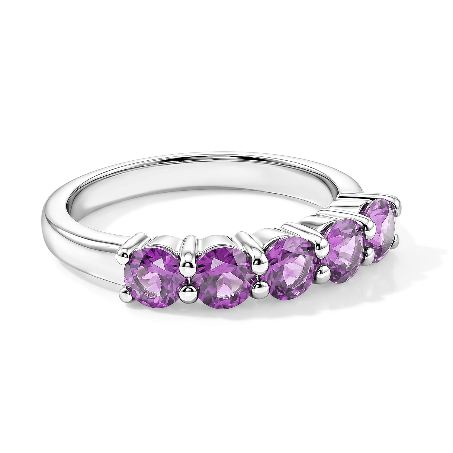 Amethyst 1.25 ctw Ring in Sterling Silver