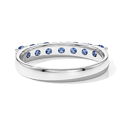 Tanzanite Ring in Sterling Silver (Size 9.0)