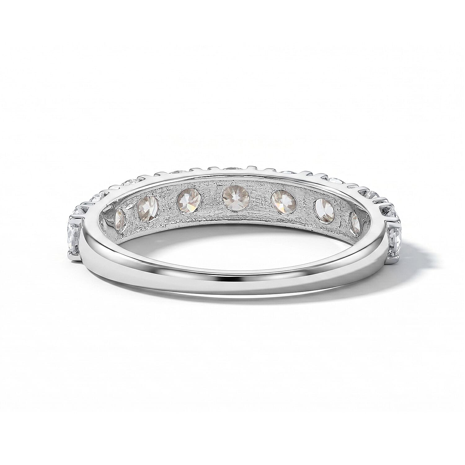 Simulated Diamond 2.25 ctw Ring in Sterling Silver (Size 11.0)