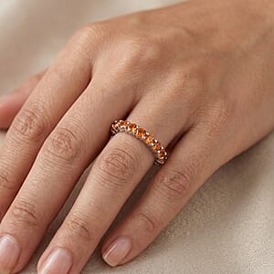 Brazilian Citrine 0.60 ctw Ring in Sterling Silver (Size 8.0)