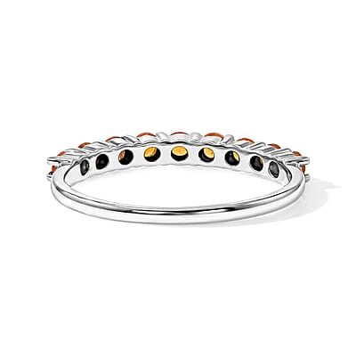 Brazilian Citrine 0.60 ctw Ring in Sterling Silver (Size 8.0)