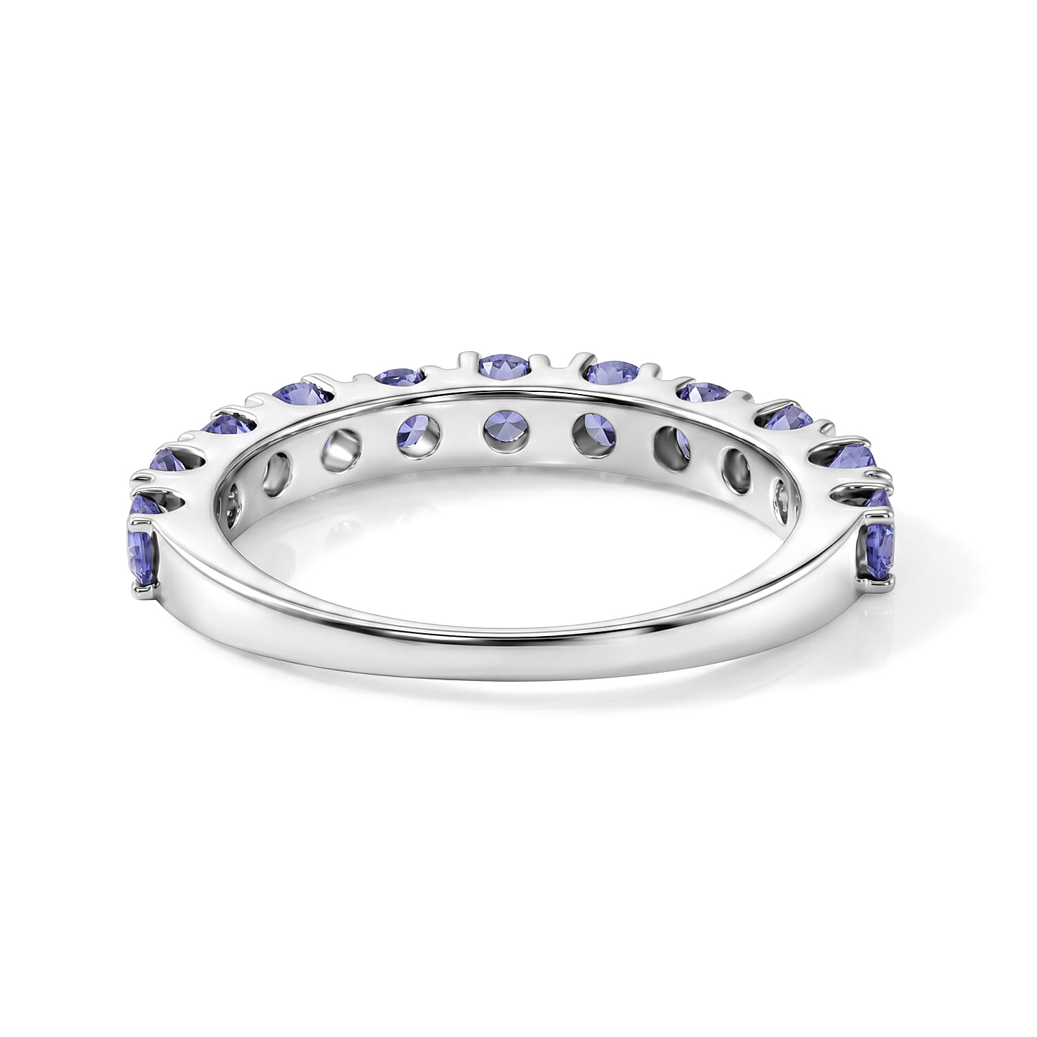 Tanzanite 1.00 ctw Ring in Sterling Silver (Size 7.0)