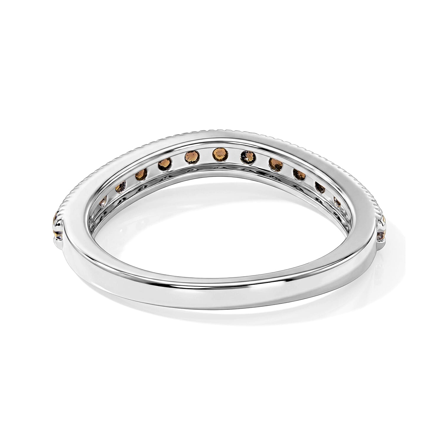 Smoky Quartz 0.35 ctw Ring in Sterling Silver (Size 7.0)