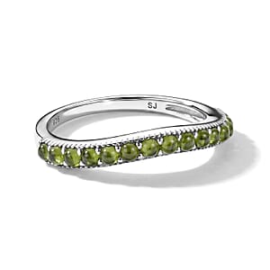 Hebei Peridot 0.35 ctw Ring in Sterling Silver (Size 8.0)