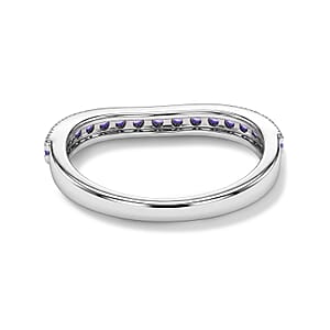 Amethyst 0.35 ctw Ring in Sterling Silver (Size 7.0)