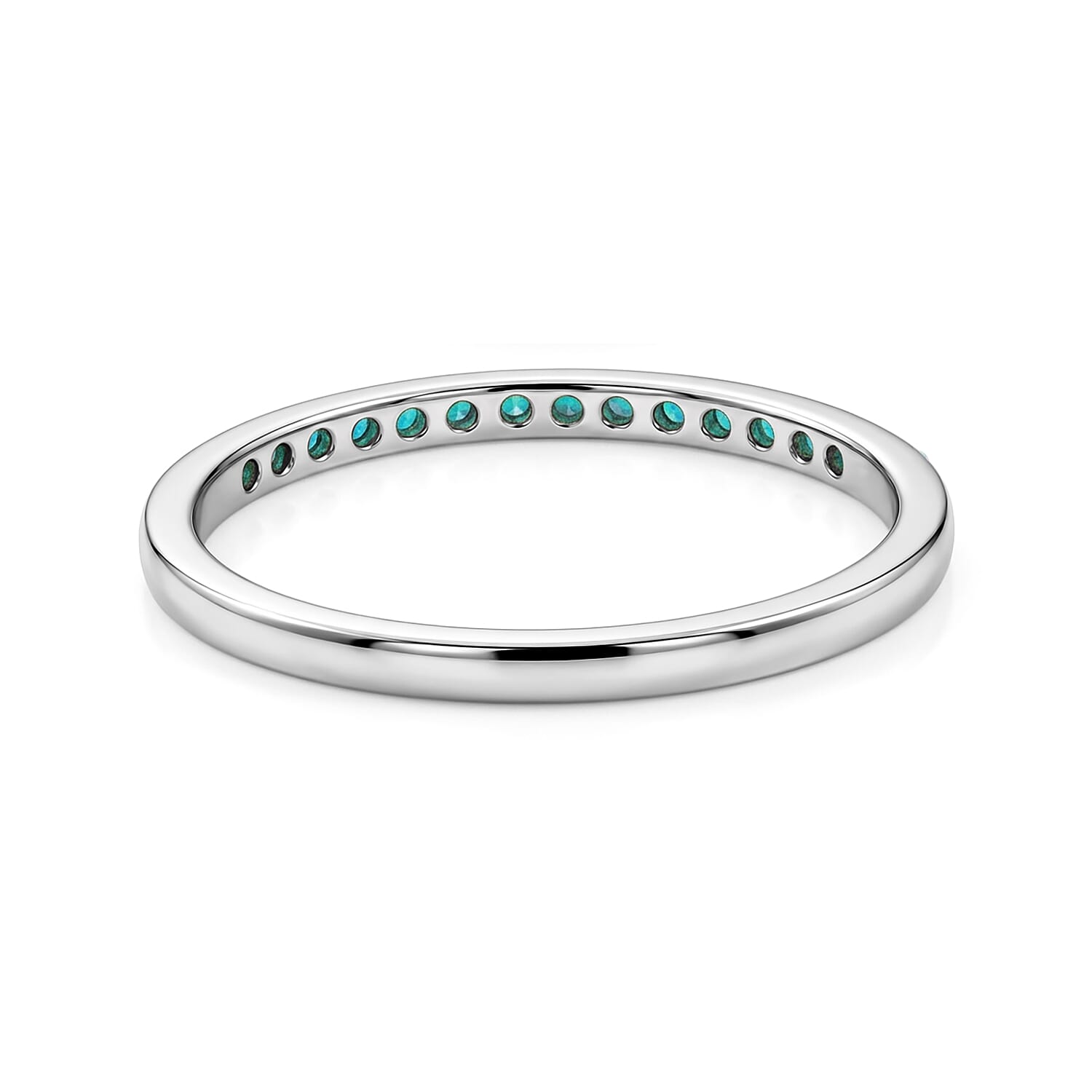 Turquoise 0.10 ctw Ring in Sterling Silver (Size 6.0)