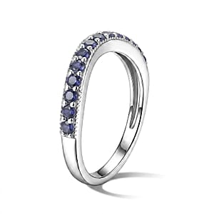 Tanzanite 0.35 ctw Ring in Sterling Silver (Size 7.0)