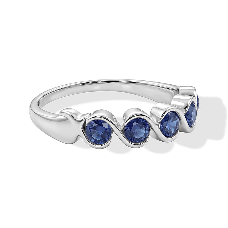Tanzanite 0.35 ctw Ring in Sterling Silver (Size 6.0)