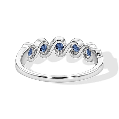 Tanzanite 0.35 ctw Ring in Sterling Silver (Size 6.0)