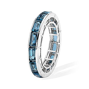 Teal Quartz 2.50 ctw Ring in Sterling Silver (Size 6.0)