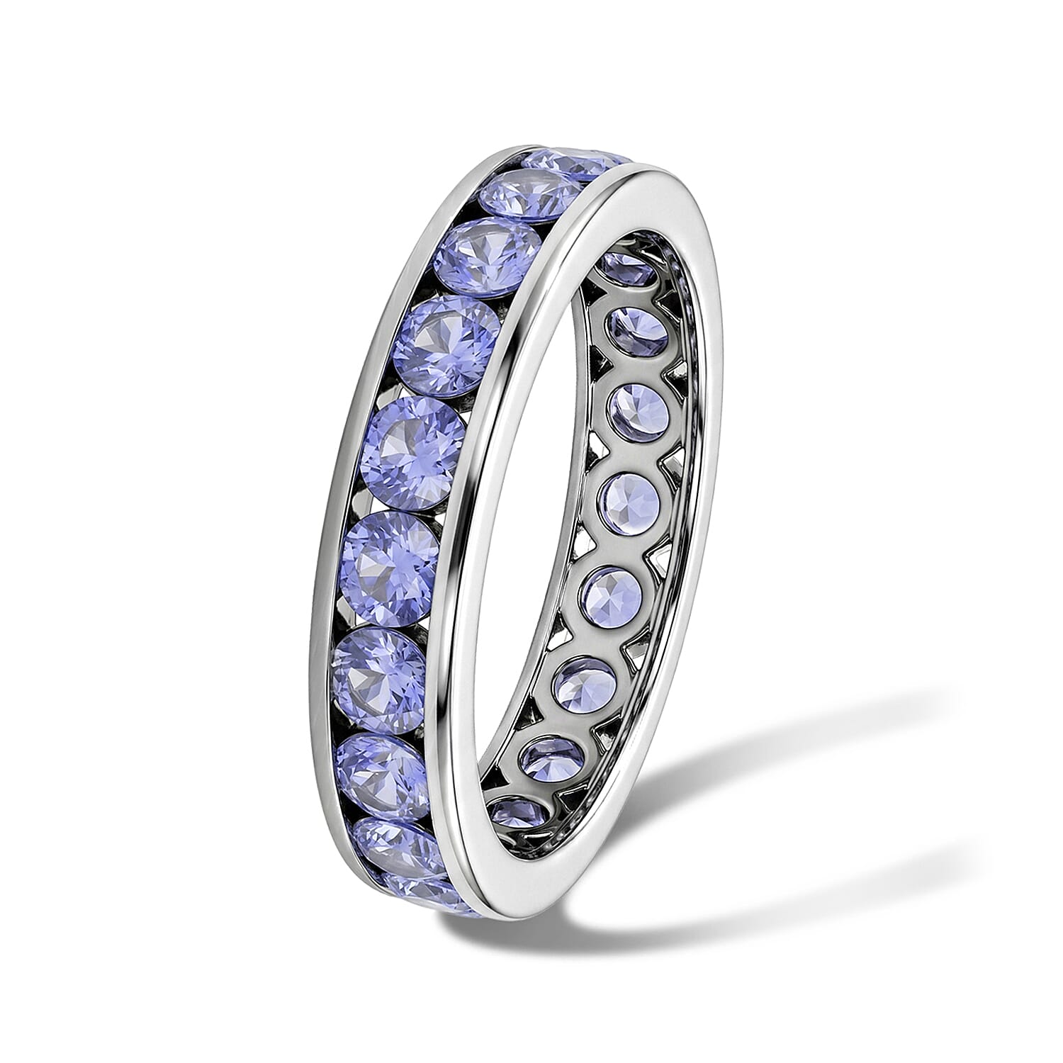 Tanzanite 0.75 ctw Ring in Sterling Silver (Size 7.0)