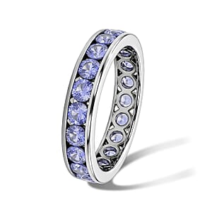 Tanzanite 0.75 ctw Ring in Sterling Silver (Size 7.0)