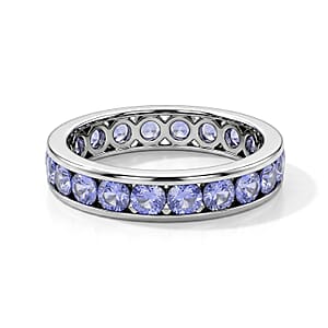 Tanzanite 0.75 ctw Ring in Sterling Silver (Size 7.0)