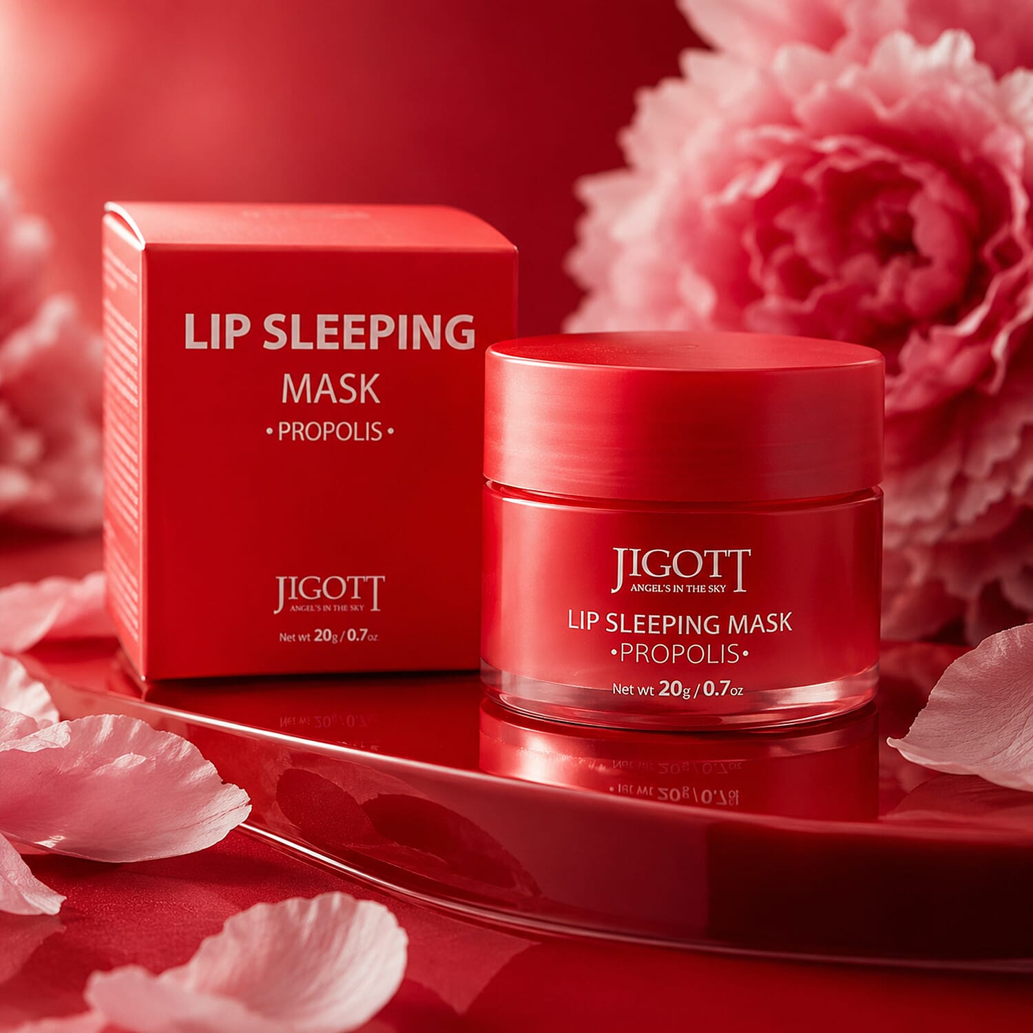 Jigott Lip Sleeping Mask BOGO (2x 0.7oz) Made in Korea