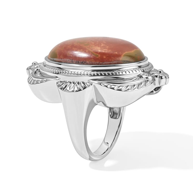 EverTrue Cherrycreek 24.00 ctw Solitaire Ring in Stainless Steel (Size 6.0)