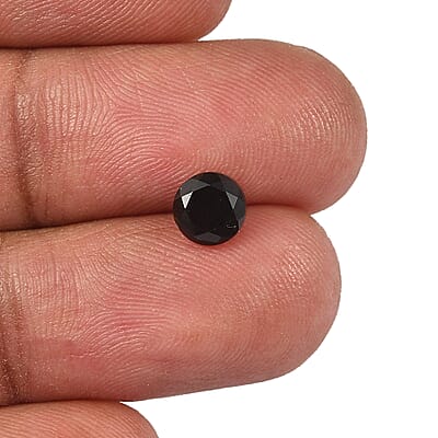 Black Onyx Set of 2 (Rnd 6 mm) 2.60 ctw