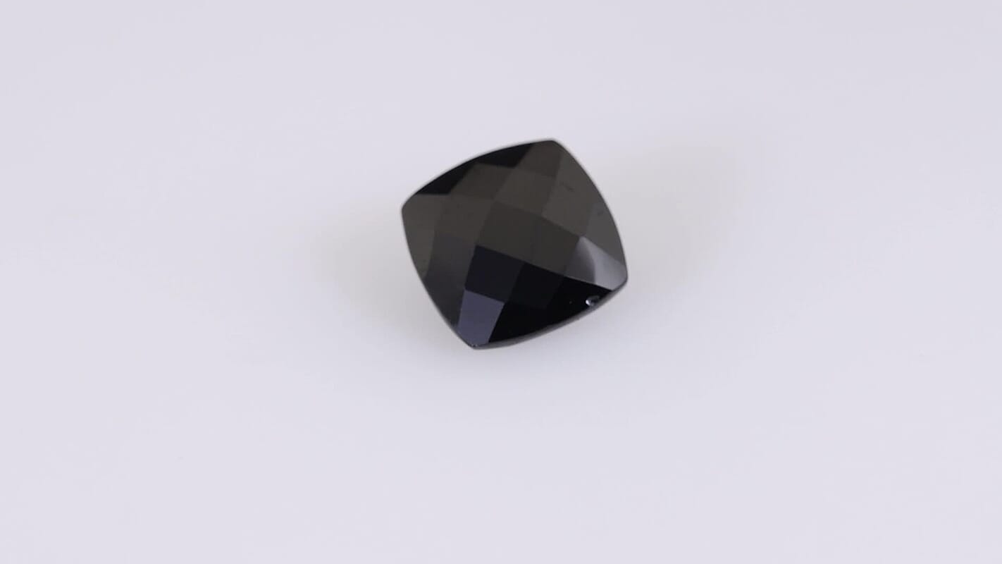 Thai Black Spinel (Cush 10x10 mm) 4.31 ctw