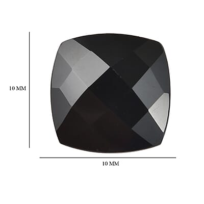 Thai Black Spinel (Cush 10x10 mm) 4.31 ctw