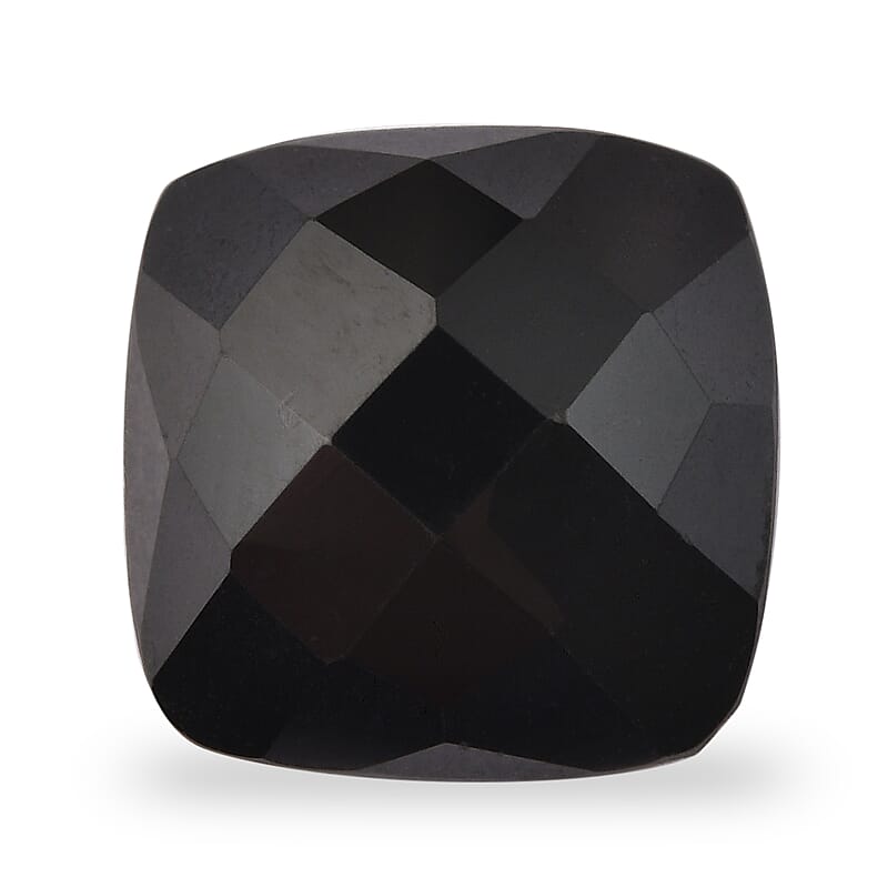 Thai Black Spinel (Cush 10x10 mm) 4.37 ctw