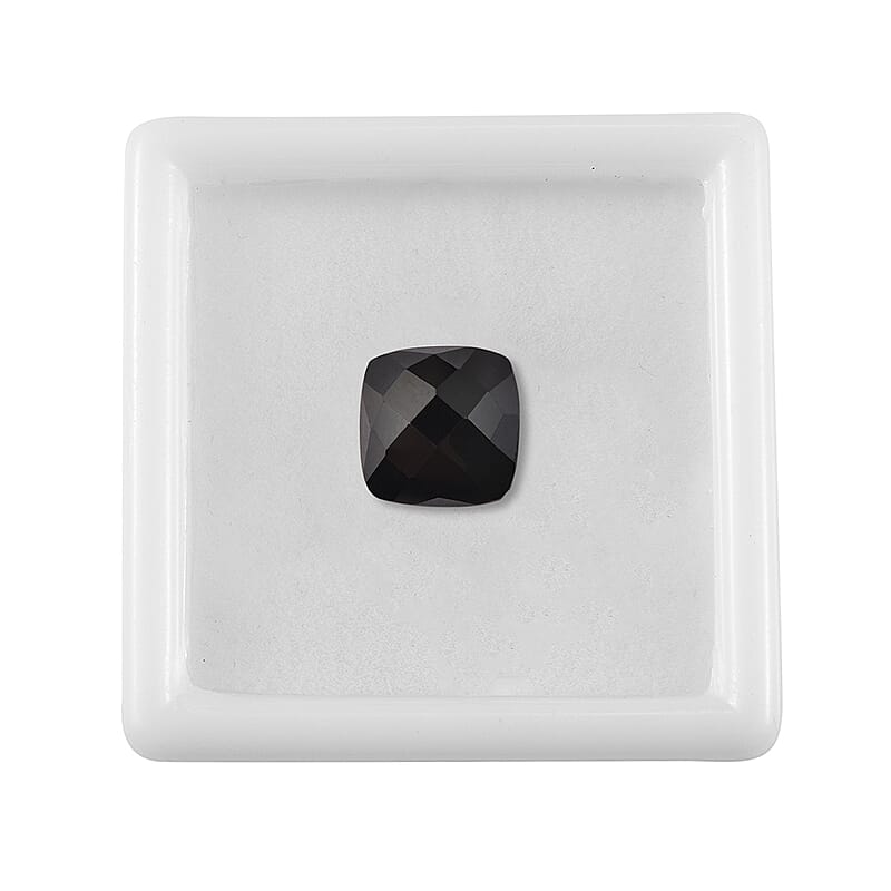 Thai Black Spinel (Cush 10x10 mm) 4.37 ctw