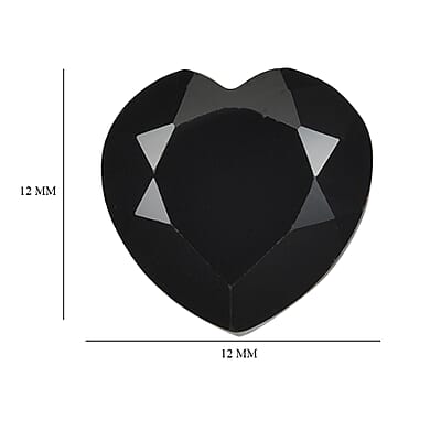 Thai Black Spinel (Hrt 12 mm) 5.48 ctw