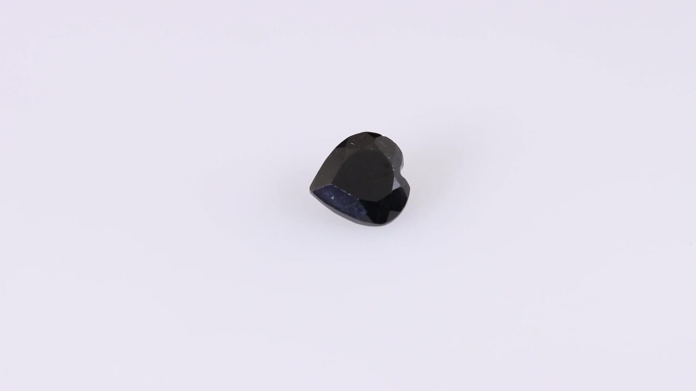 Thai Black Spinel (Hrt 7 mm) 1.56 ctw