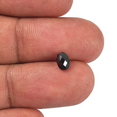 Thai Black Spinel Set of 4 (Ovl 6x4 mm) 1.70 ctw