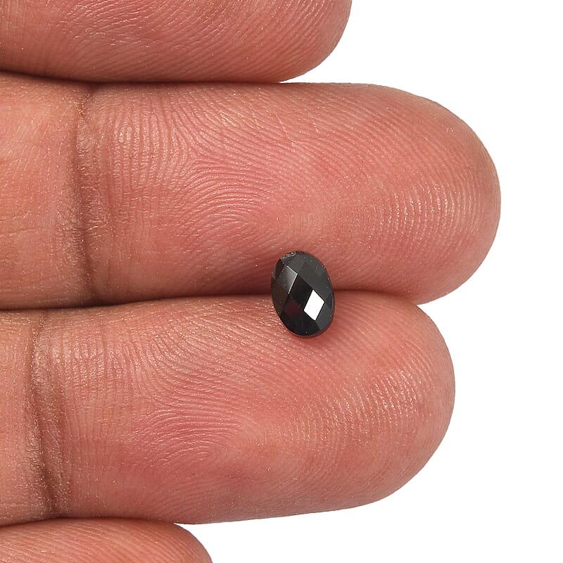Thai Black Spinel Set of 4 (Ovl 6x4 mm) 1.70 ctw