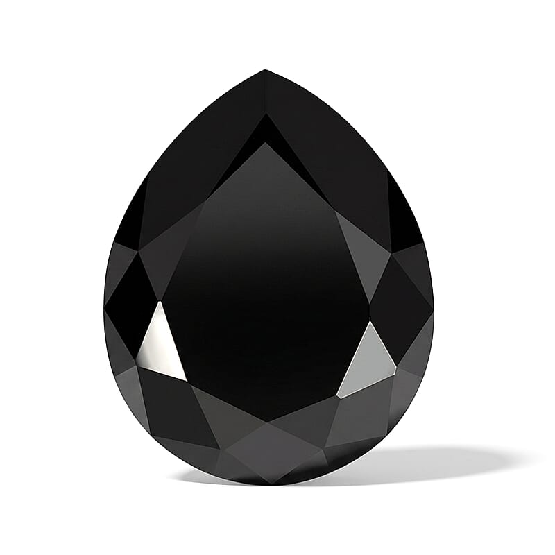 Thai Black Spinel (Pear 10X8 mm) 2.80 ctw