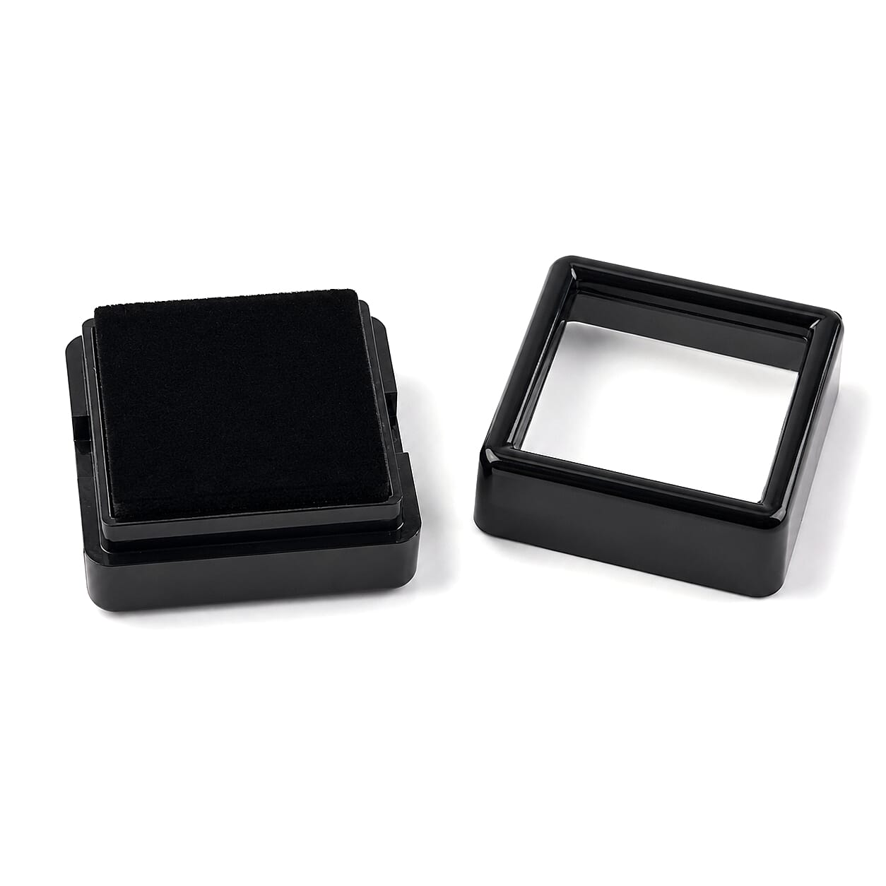 Livmore Black 35pcs Loose Gemstone Display Jewelry Box