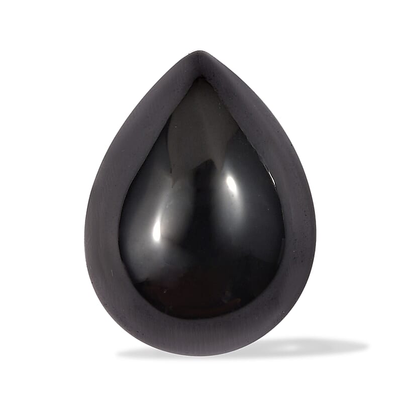Thai Black Spinel (Pear 8x6 mm) 1.61 ctw