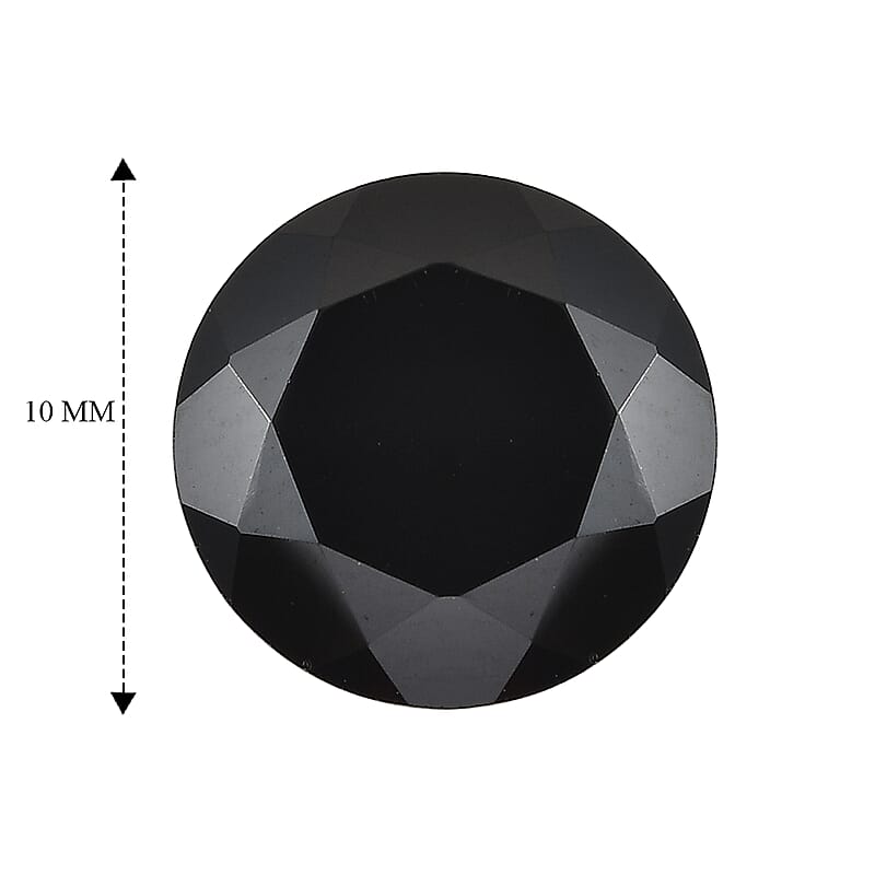 Thai Black Spinel (Rnd 10 mm) 3.60 ctw
