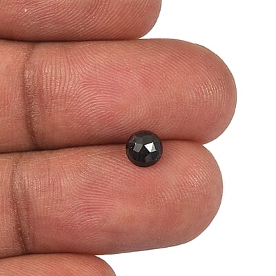 Thai Black Spinel Set of 3 (Rnd 5 mm) 1.66 ctw
