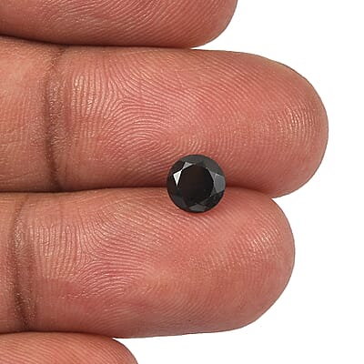 AA Thai Black Spinel Set of 3 (Rnd 6 mm) 2.91 ctw