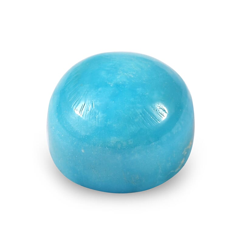 Blue Ridge Turquoise (Rnd 7 mm) 1.28 ctw