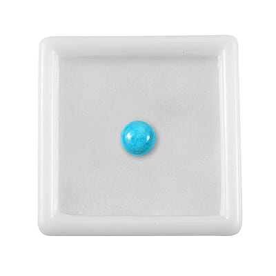 Blue Ridge Turquoise (Rnd 7 mm) 1.28 ctw