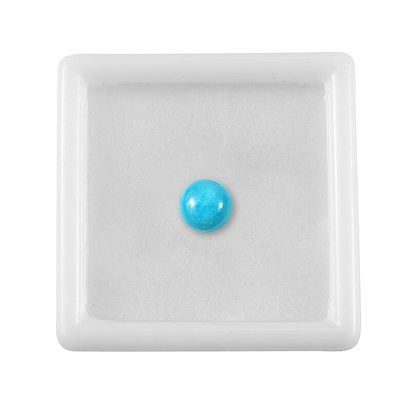 Blue Ridge Turquoise (Rnd 7 mm) 1.28 ctw