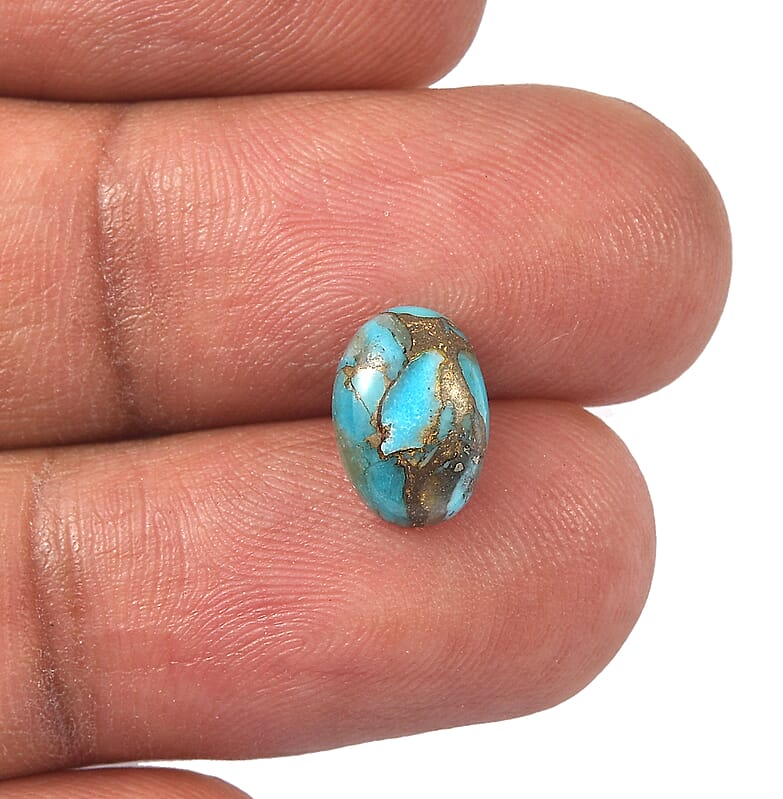 AA Blue Turquoise (Ovl 10x7 mm) 1.59 ctw