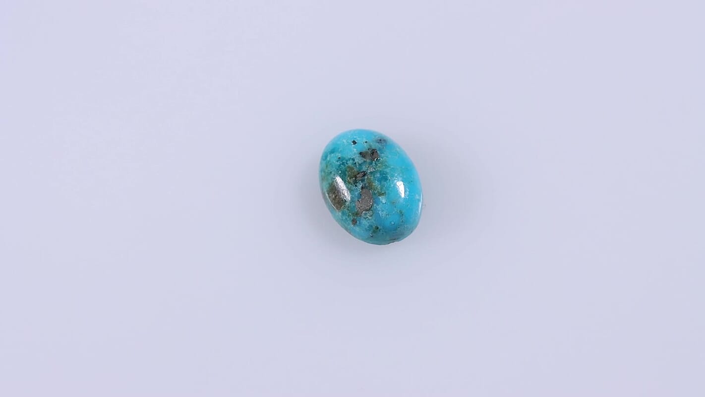 Blue Turquoise (Ovl 8x6 mm) 0.83 ctw