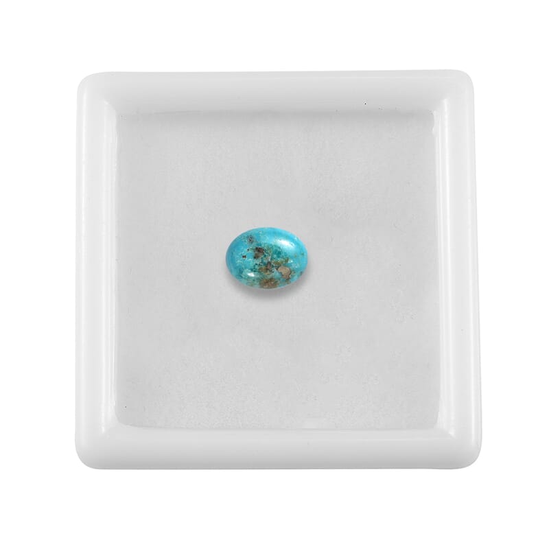 Blue Turquoise (Oval) 0.83 ctw