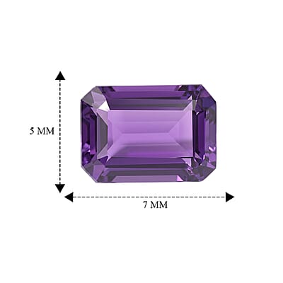 Bolivian Amethyst (Oct 7x5 mm) 0.74 ctw