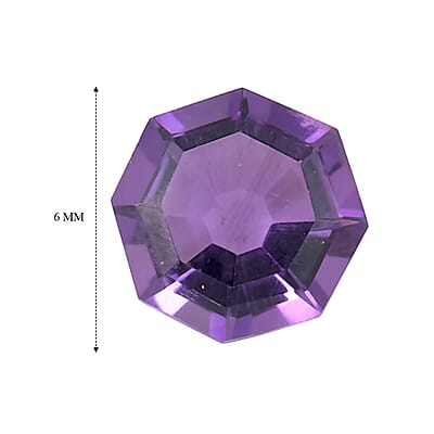 AA Bolivian Amethyst Set of 2 (Oct 6 mm) 1.33 ctw