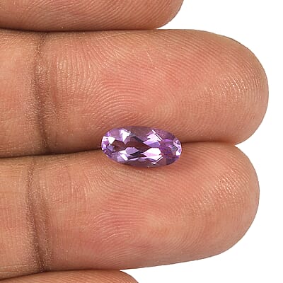 AA Bolivian Amethyst Set of 2 (Ovl 10x5 mm) 1.96 ctw