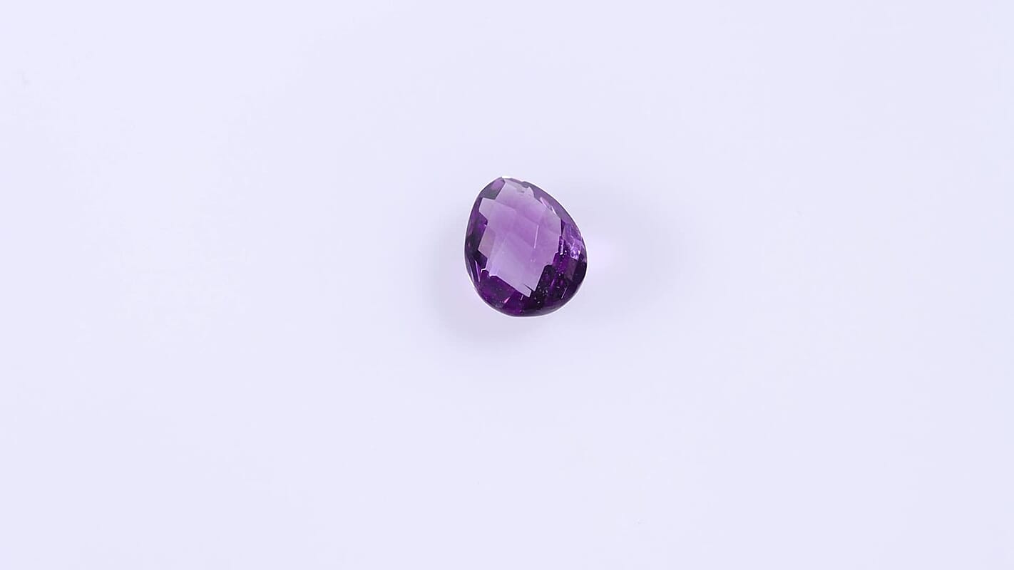 AA Bolivian Amethyst (Pear 10x8 mm) 1.88 ctw