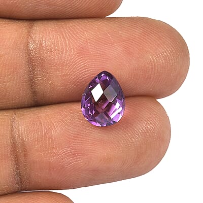 AA Bolivian Amethyst (Pear 10x8 mm) 1.88 ctw