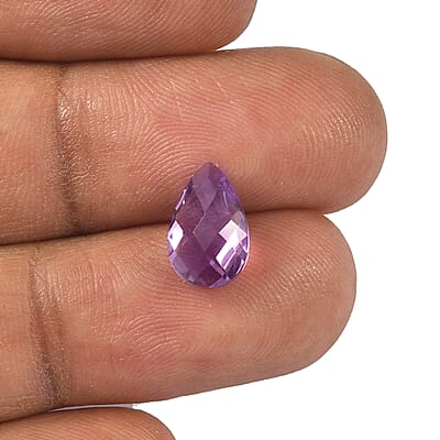 AA Bolivian Amethyst (Pear 11x7 mm) 1.88 ctw